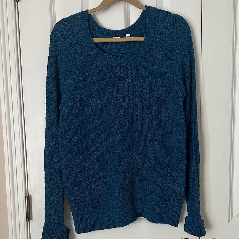 GAP Teal Crew Neck Sweater